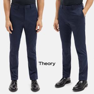 띠어리 N106202R 남자 슬림핏 스트레치 니트 정장 수트 바지