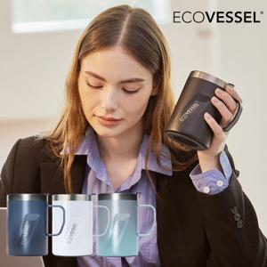 에코베슬 스텐텀블러 트랜짓12 장시간 보온보냉 진공 머그 355ml