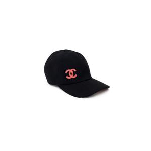 샤넬 자수 로고 볼캡 블랙 여성 AA9254 B13356 94305