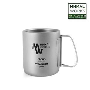 [미니멀웍스] 티타늄 더블머그 300ml