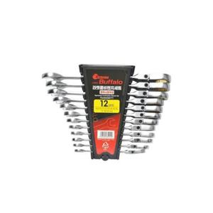 플렉시블 기어라쳇렌치세트-무광 12pcs (1EA)