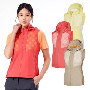 콜핑 여성 여름 메쉬 경량 조끼