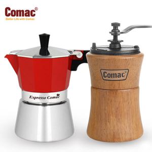 코맥 인덕션 모카포트 홈카페 2종세트 (ED1/MR9)모카포트+핸드밀