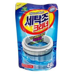 크리너 산도깨비 세탁조크리너 450g 세탁세정 하이타이 세제