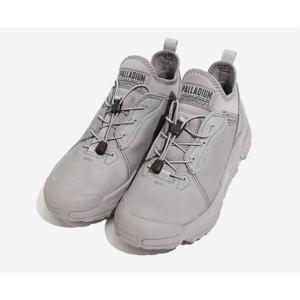 [페이유에(스포츠)][팔라디움] 오프그리드 레더 워터프루프 그레이 플란넬 스니커즈 74064-071-M
