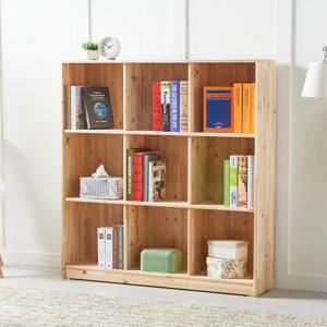 리젠플러스 라보나 1200 삼나무원목 3단 책장