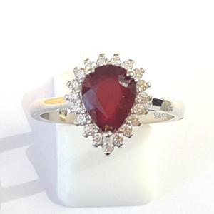 [블루케이] 하이퀄 루비 원석반지240308-21실버925