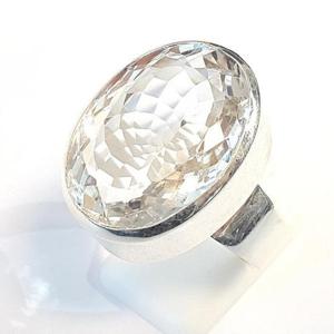 [블루케이] 백수정 원석반지240308-17작품실버925