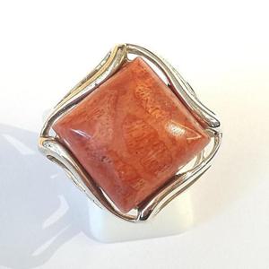 [블루케이] 실버925 목산호 원석반지240307-24탄생석