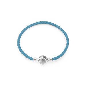 판도라 598951C01-S 모먼트 씨쉘 클래습  가죽 팔찌