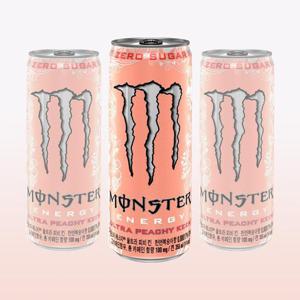 몬스터에너지 드링크 울트라 피치 킨 355ml x 12캔