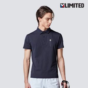 엠리밋 소로나 남성 반팔티 22562 네이비 카라 냉감티