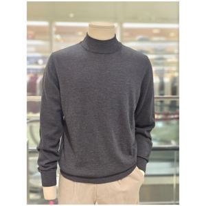 [닥스(셔츠)][25FW신상품]A닥스 울100 워셔블 반폴라티DLW1SWTN150G1(사 은품/선물포장)