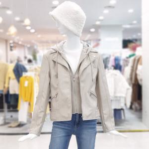 [ab.f.z]탈부착 레이어드 레더 가죽자켓 FSDRFY5FJ1G