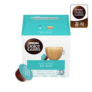 네스카페 돌체구스토 플랫 화이트_NEW  1박스(16캡슐)