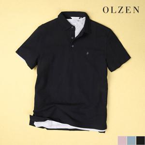 [올젠] 쿨코튼 카라넥 티셔츠 (ZPC2TT1804)