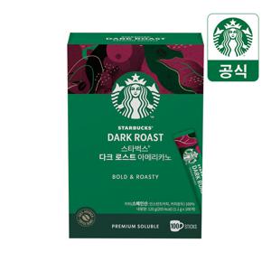 스타벅스 다크로스트 아메리카노 100입