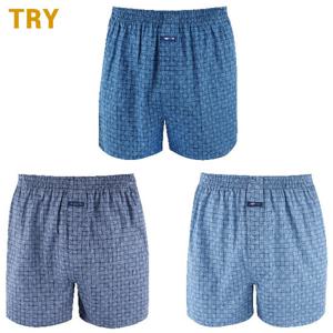 TRY퍼스트라인앞옆트임순면트렁크팬티3매입TMXF900MK