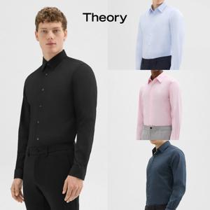 띠어리 A0674535 남자 Sylvain 수피마 코튼 혼방 정장 셔츠