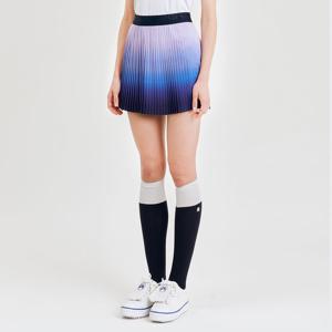 [마틴골프]여성 그라데이션 플리츠큐롯 R블루 (QW0DCU20844)