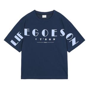 [TBJ]여성 싱글 20수 앞판빅레터링(T222TS724P)