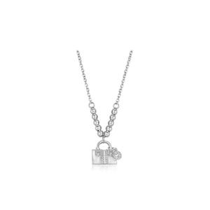 [마션틴트(잡화)][루카바라] Luca Barra 이태리 여성 스틸 체인목걸이 CK1198