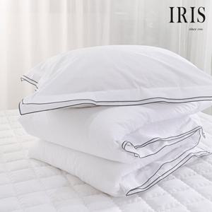[아이리스] 하모니WH2 워싱면 홑겹 베개커버