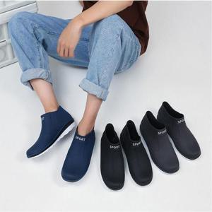 [라일리] Rly 남자 단목 고무장화 레인부츠 키높이 방수 운동화