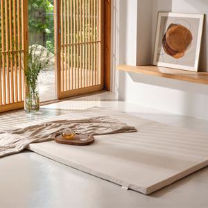 [까르마]스마트폼55밀도 토퍼 5cm 퀸 Q (멜란지베이지)