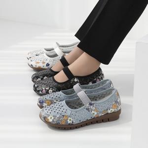 제이슈 / 제이슈 천연소가죽 델로나 펀칭 밴드 단화 3cm