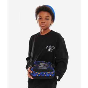 [차일디] 스타터블랙라벨키즈 레오파드 미니백 블루 (ST221AAB02