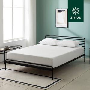 지누스 톰 철제 침대 프레임 우든 슬랫 슈퍼싱글 SS