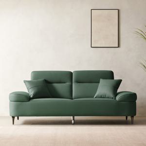 파로마 솔트 제드 3인 천연면피 통가죽 소파 msi031