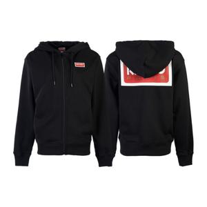 [겐조] 여성 로고 프린트 후드 집업 FD62SW0894MF 99J