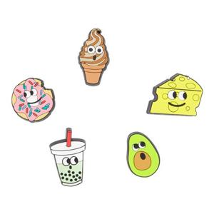 크록스 라이트 업 푸드 프렌즈 지빗츠 5팩 10012956 MULTICOLOR