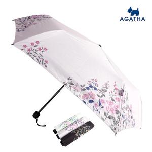 아가타 암막 코팅 3단 슬림 우양산 바람꽃
