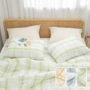 케렌시아 샤브레 시어서커 여름이불베개세트 SS