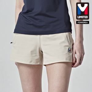 엠리밋 여성 3부 스판 팬츠 베이지 - LGTSP54430