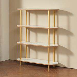 우아미가구 파사디 4단 다용도 선반 스틸 장식장 1000