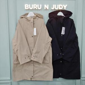 부루앤쥬디 동백01 I포켓후드롱야상 BQEJP003B