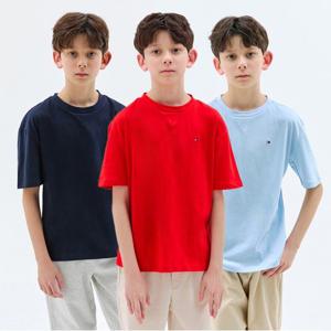 [공식][타미힐피거]베이직 반팔 티셔츠 4종 택1(T42E0KKO21CBT2)