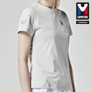 엠리밋 남여공용 반팔 라운드 티셔츠 엘그레이 - LGTST23312