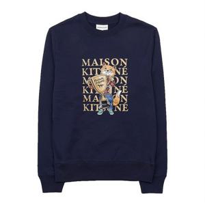 [메종 키츠네] 남성 폭스 챔피언 맨투맨 LM00311KM0001 NA