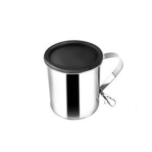 키친아트 스텐 뚜껑형 등산컵 300ml 식당 양치 등산컵