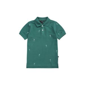 [브룩스브라더스] BB_[키즈][남아] 코튼 피케 패턴 폴로 셔츠 (그린) (BBNTKB5502IES)