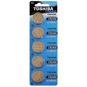 도시바 리튬 건전지 CR2450 1세트 5P 스마트키배터리