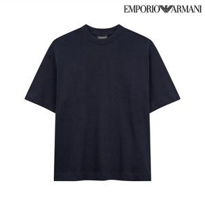 [엠포리오 아르마니]남성 립 크루넥 숏 슬리브 반팔 티셔츠(A514126071)