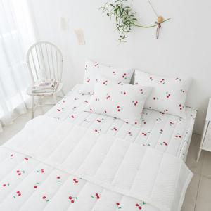 케렌시아 체리 시어서커 이불베개세트 SS