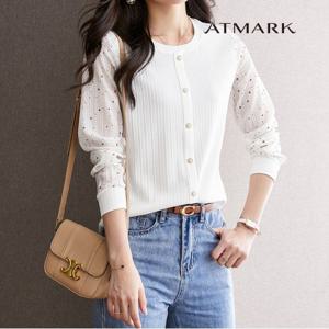 ATMARK 시스루도트슬립니트_AA41KN059G