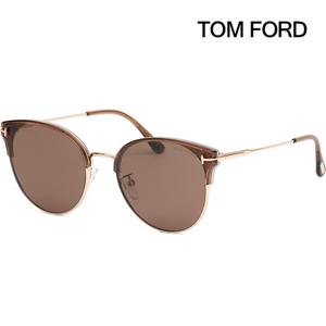 톰포드 선글라스 TF898K 45E 여자 패션 라운드 클리어 하금테 명품